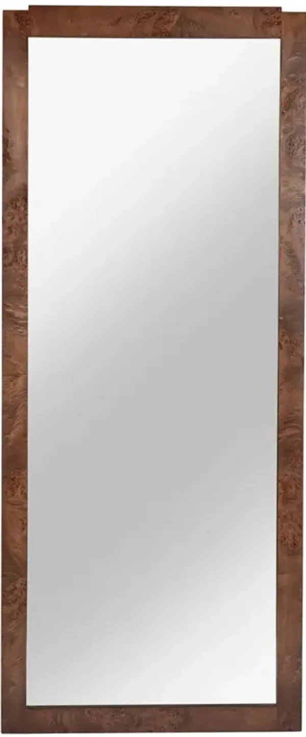Jackson Burl Floor Mirror