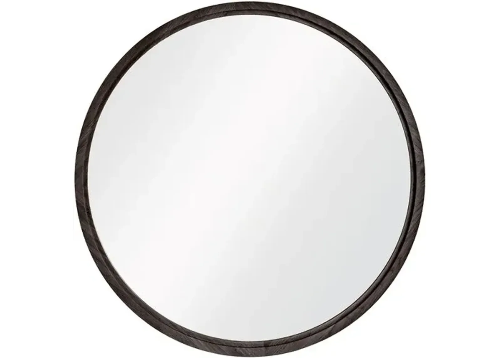 Kuba Oak Round Wall Mirror - Tulsi Home