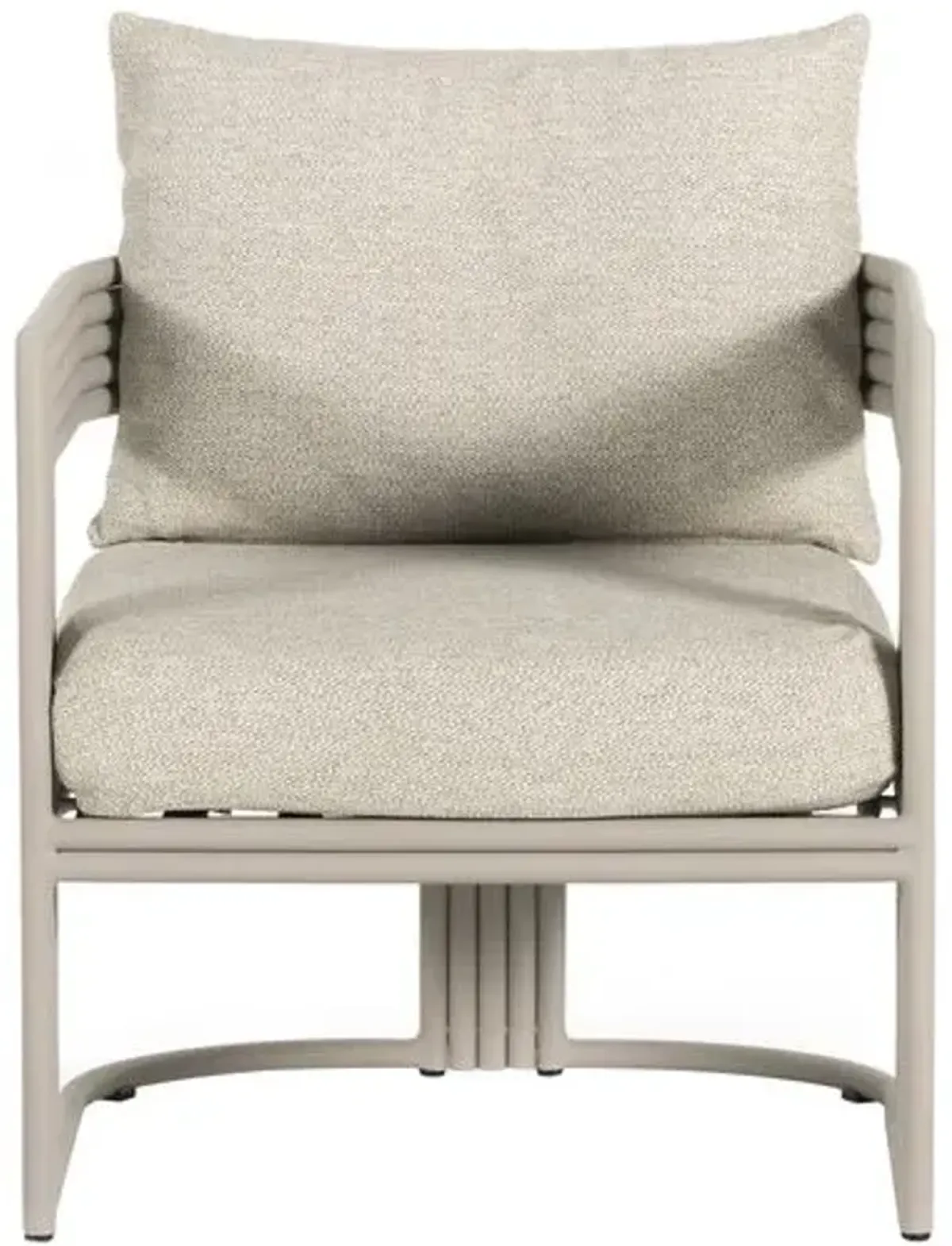 Foxy Outdoor Lounge Chair - Beige