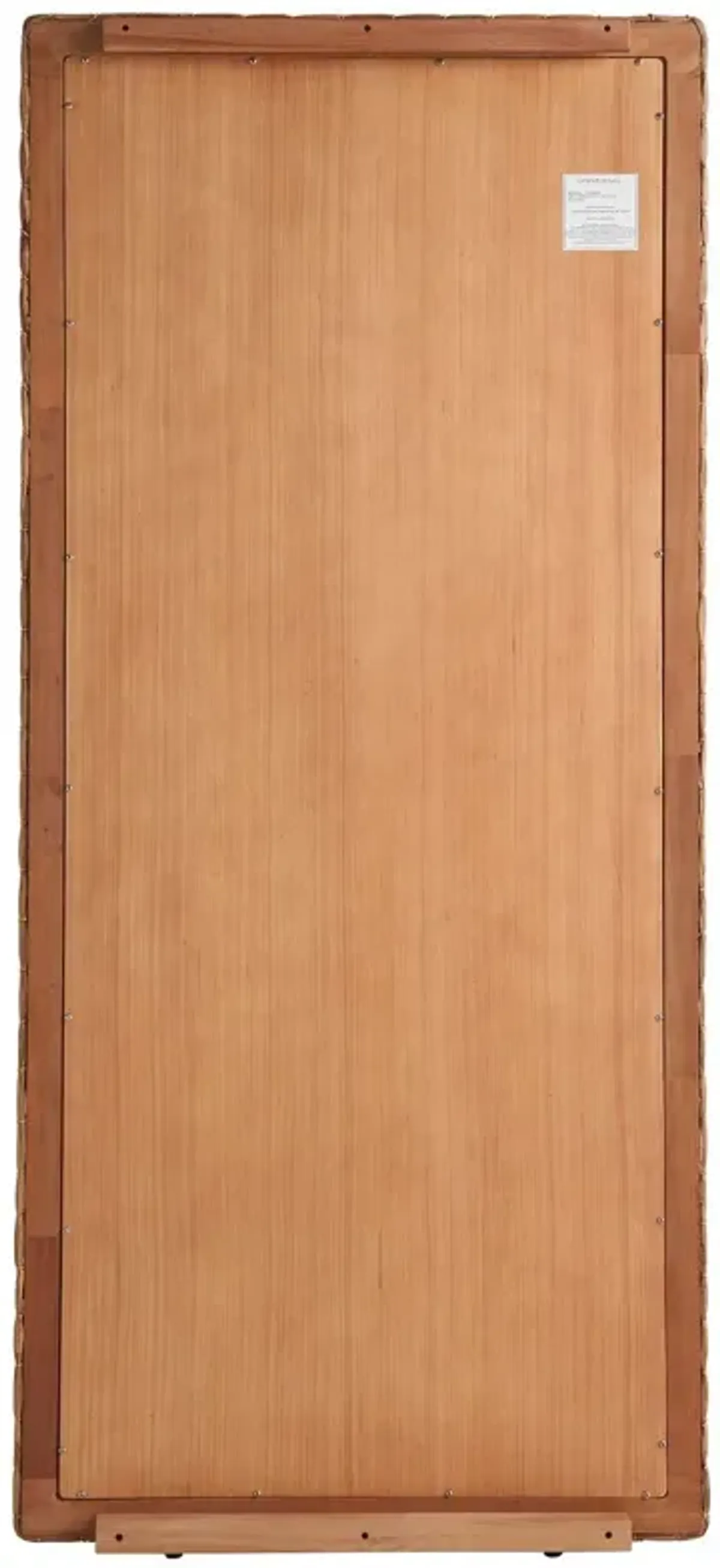 Coastal Living Key West Woven Floor Mirror, Natural