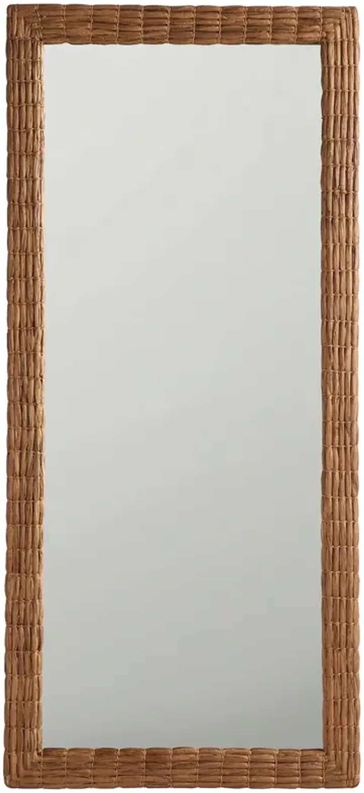 Coastal Living Key West Woven Floor Mirror, Natural