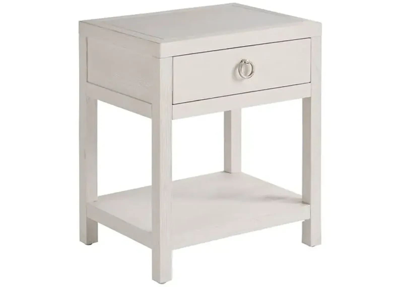 Coastal Living Marino 1-Drawer Nightstand - White Sand