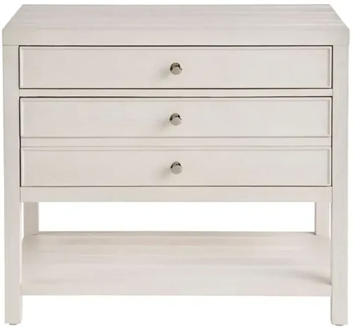 Coastal Living Marino 2-Drawer Nightstand - White Sand