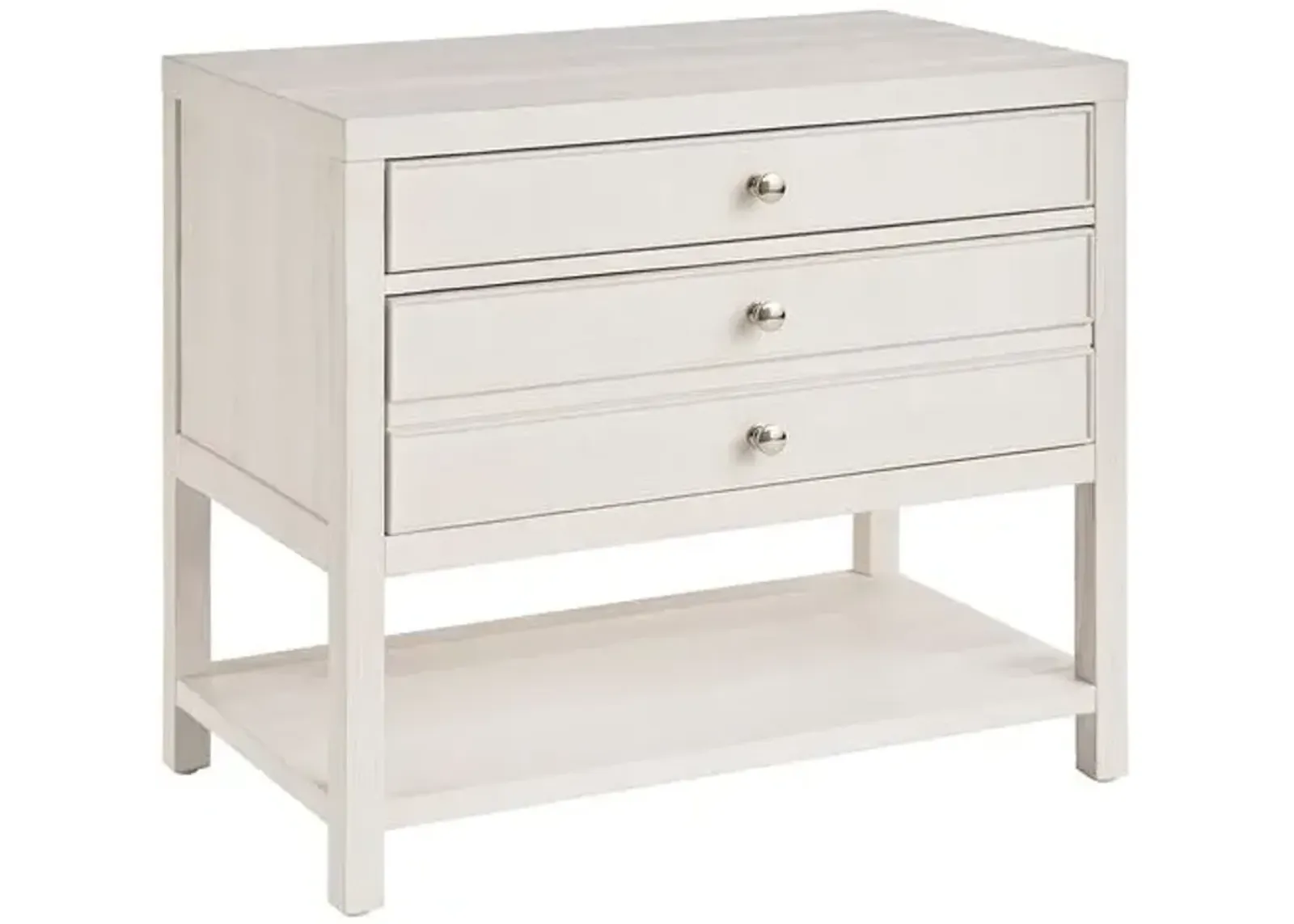 Coastal Living Marino 2-Drawer Nightstand - White Sand