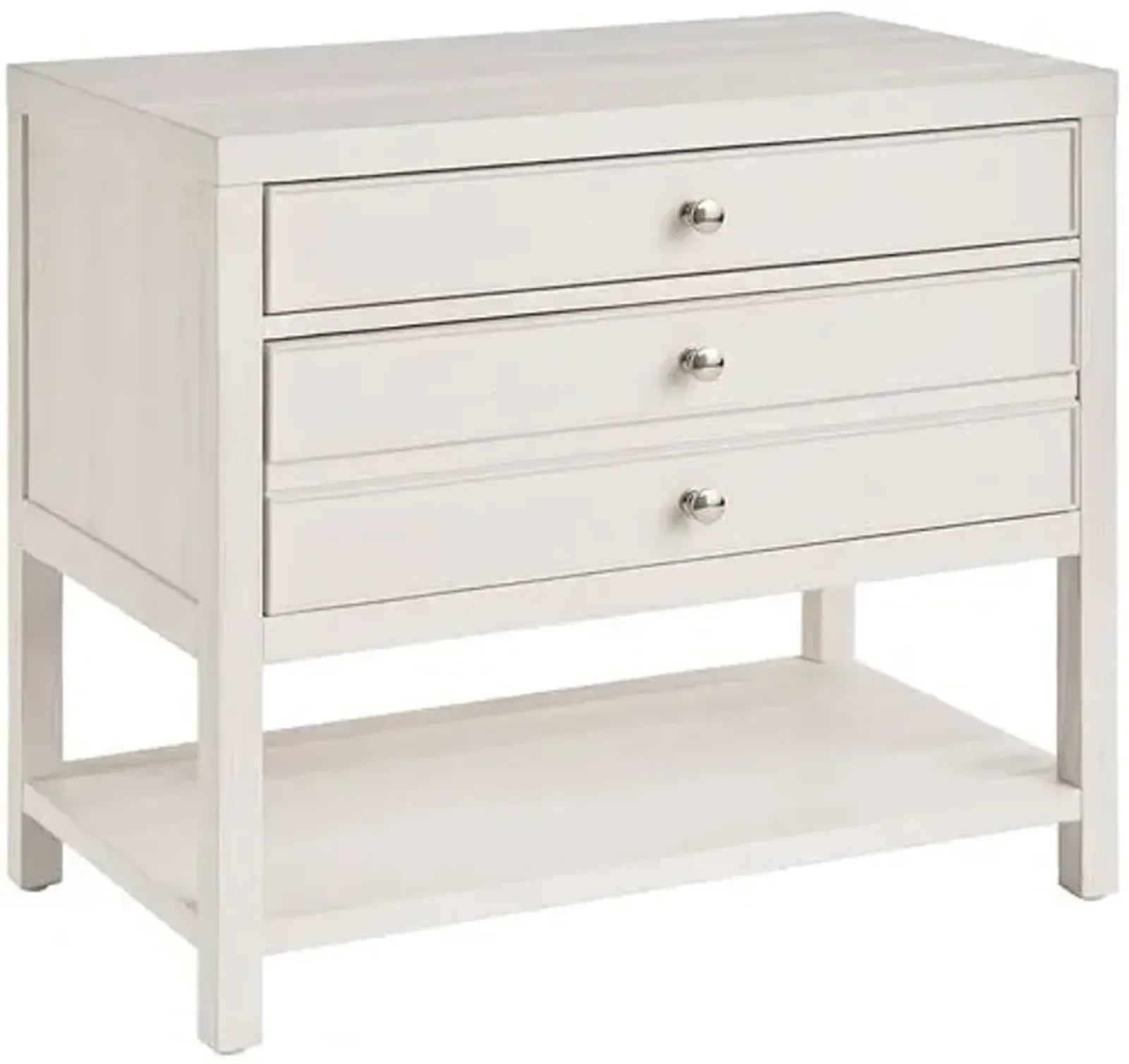 Coastal Living Marino 2-Drawer Nightstand - White Sand