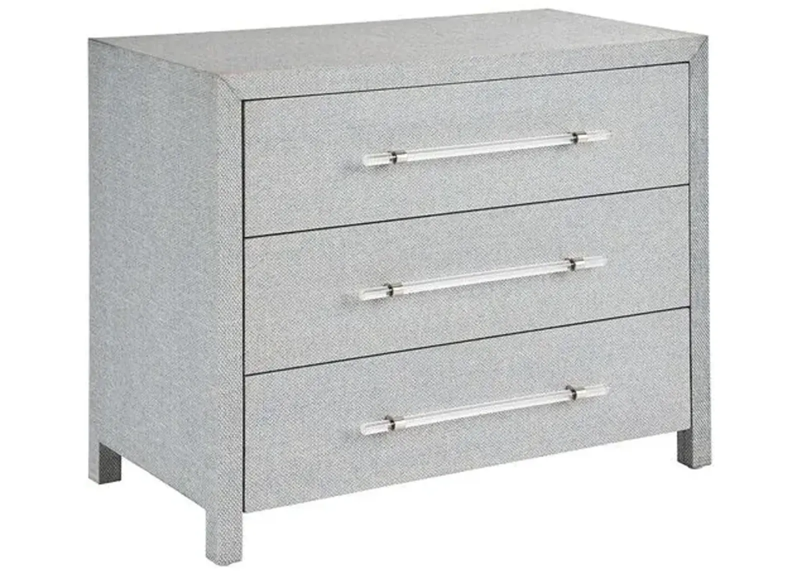 Coastal Living Marino 3-Drawer Chest - Blue Seagrass