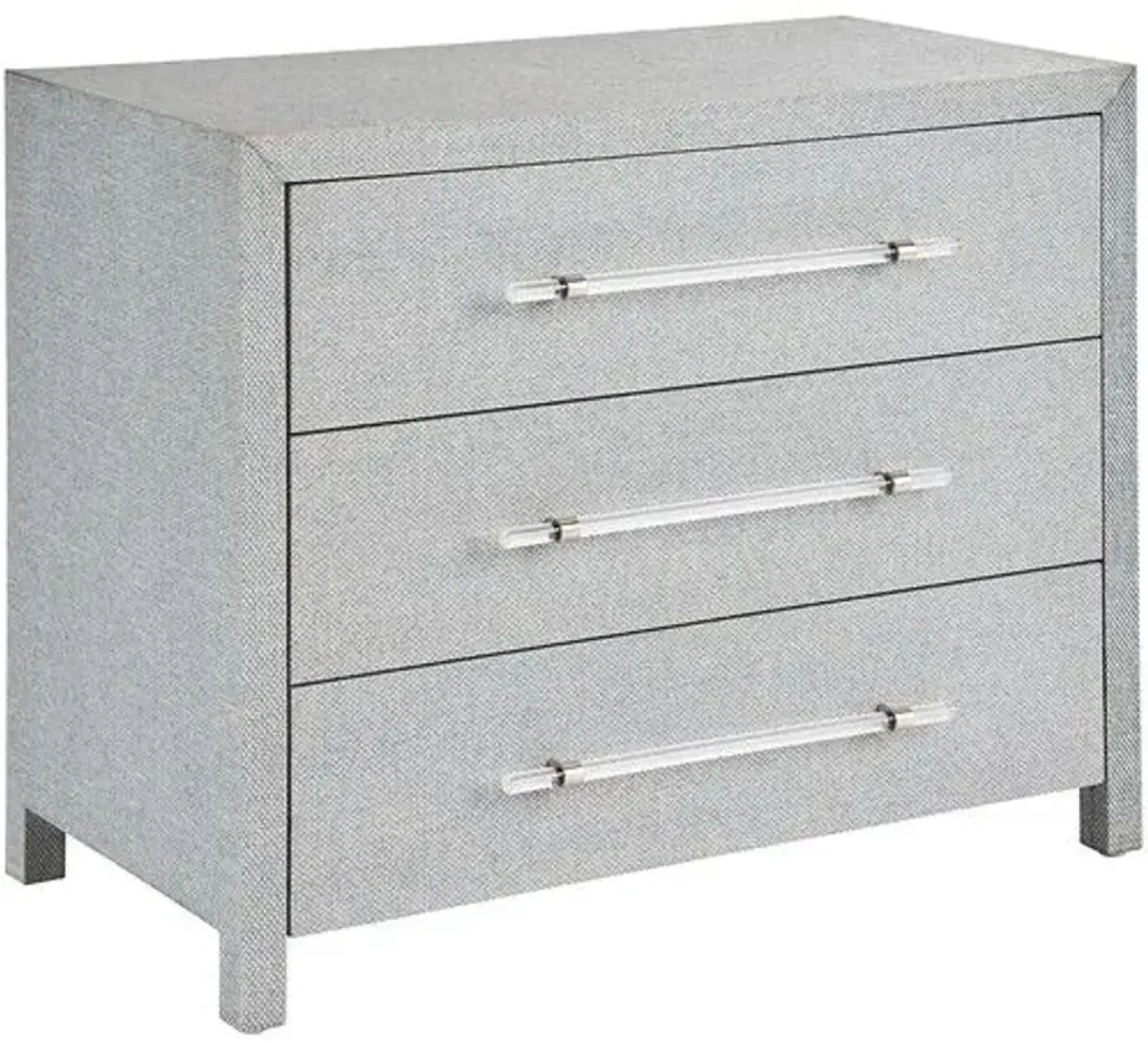 Coastal Living Marino 3-Drawer Chest - Blue Seagrass