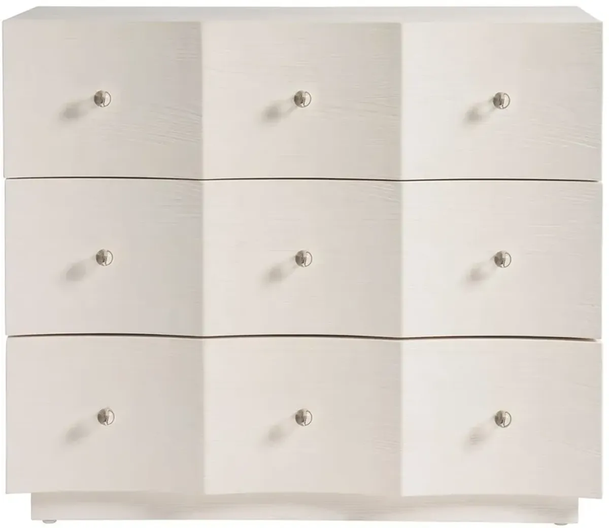 Coastal Living Marino 3-Drawer Chest, White Sand