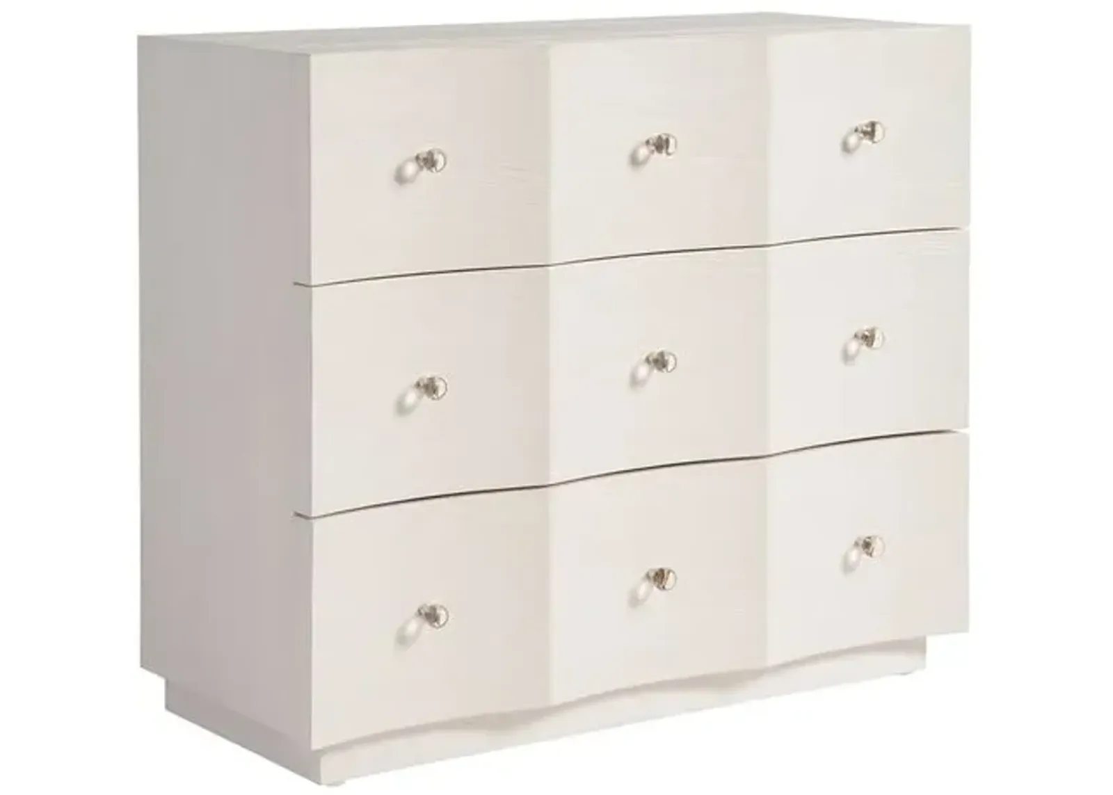 Coastal Living Marino 3-Drawer Chest - White Sand