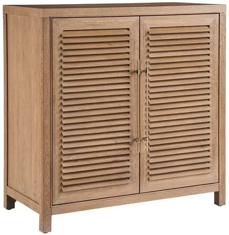 Coastal Living Marino Bar Cabinet - Sand Dune - Brown