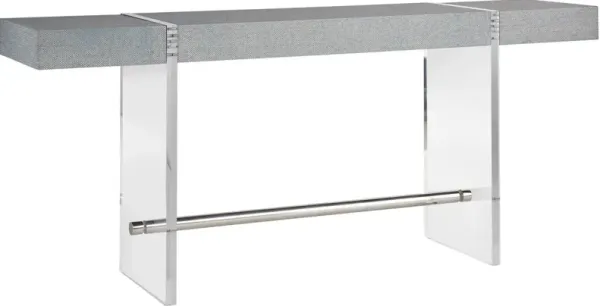 Coastal Living Marino Console Table, Blue Seagrass