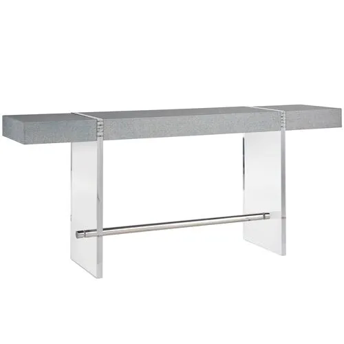 Coastal Living Marino Console Table - Blue Seagrass