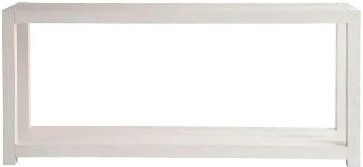 Coastal Living Marino Console Table, White Sand