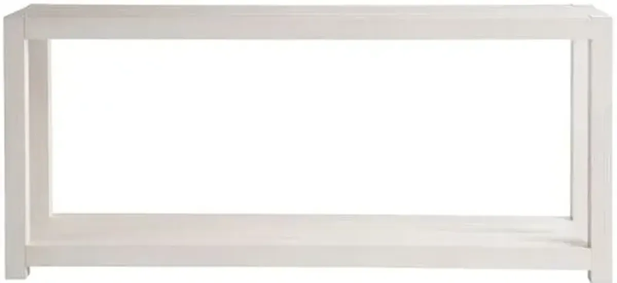 Coastal Living Marino Console Table - White Sand