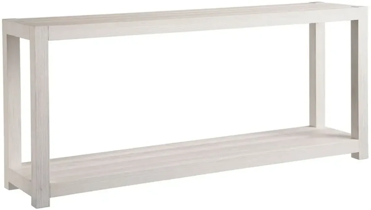 Coastal Living Marino Console Table, White Sand