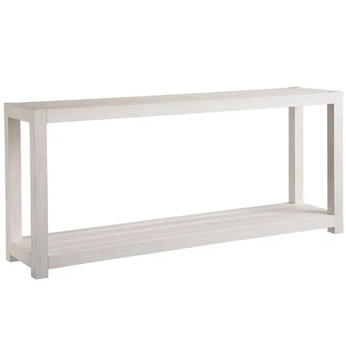 Coastal Living Marino Console Table - White Sand