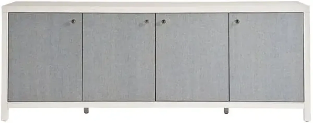 Coastal Living Marino Credenza - Blue Seagrass/White Sand