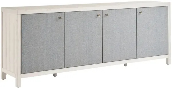 Coastal Living Marino Credenza, Blue Seagrass/White Sand