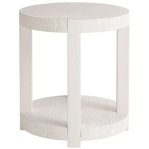 Coastal Living Marino End Table - White Sand