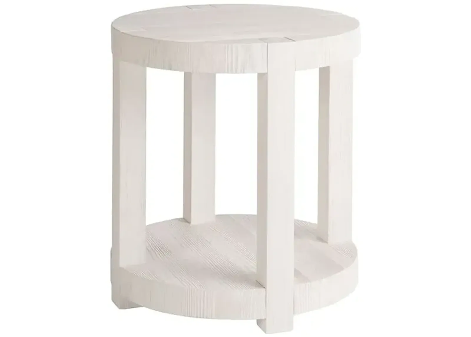 Coastal Living Marino End Table - White Sand