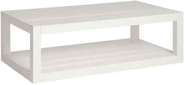Coastal Living Marino Rectangular Cocktail Table, White Sand