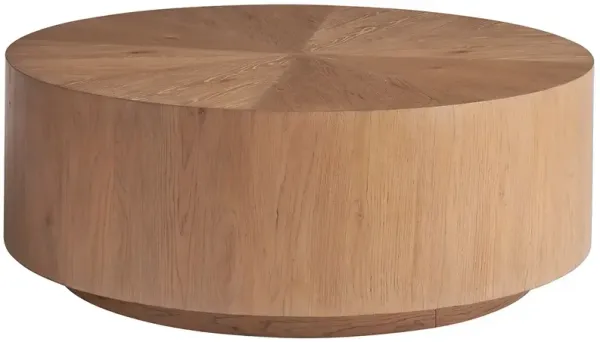 Coastal Living Marino Round Cocktail Table, Sand Dune