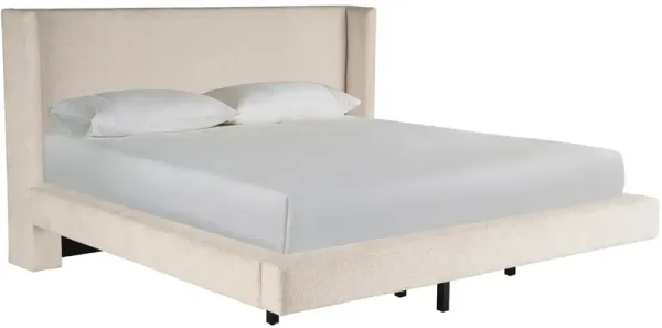 Coastal Living Marino Upholstered Bed, Vanilla