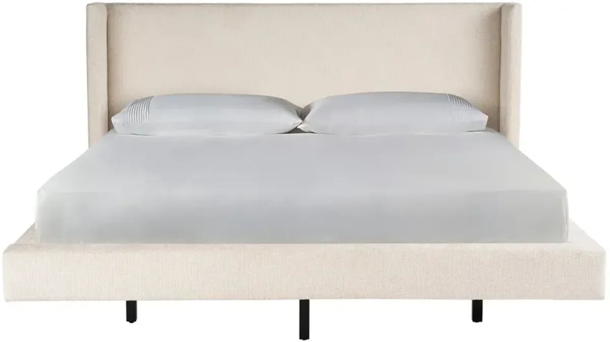 Coastal Living Marino Upholstered Bed, Vanilla