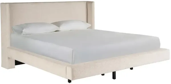 Coastal Living Marino Upholstered Bed, Vanilla