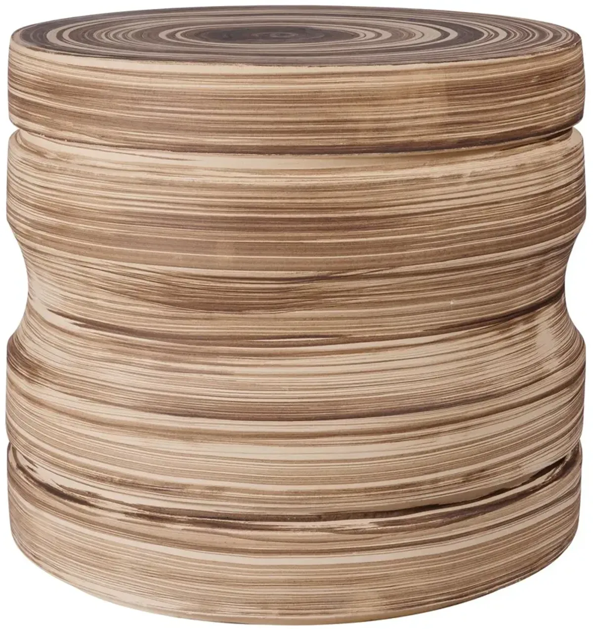 Hollie Outdoor Ceramic Accent Table