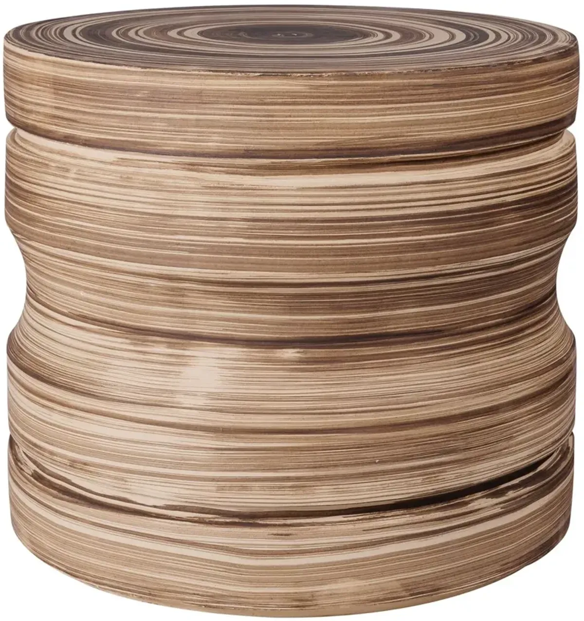 Hollie Outdoor Ceramic Accent Table