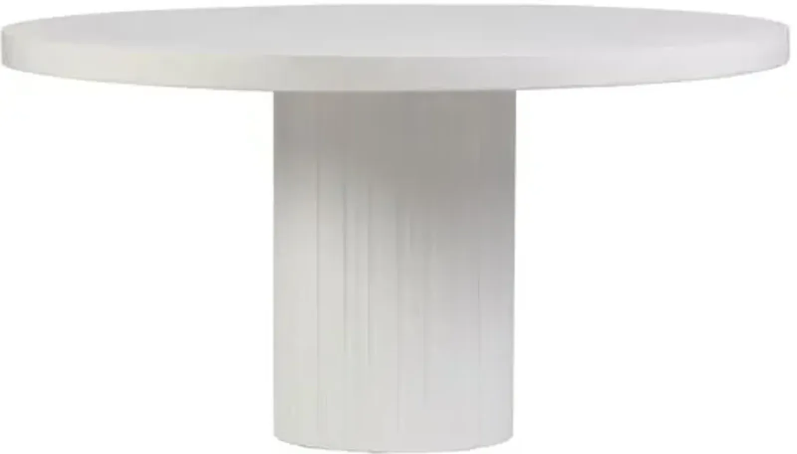 Philo Outdoor Round Concrete Dining Table