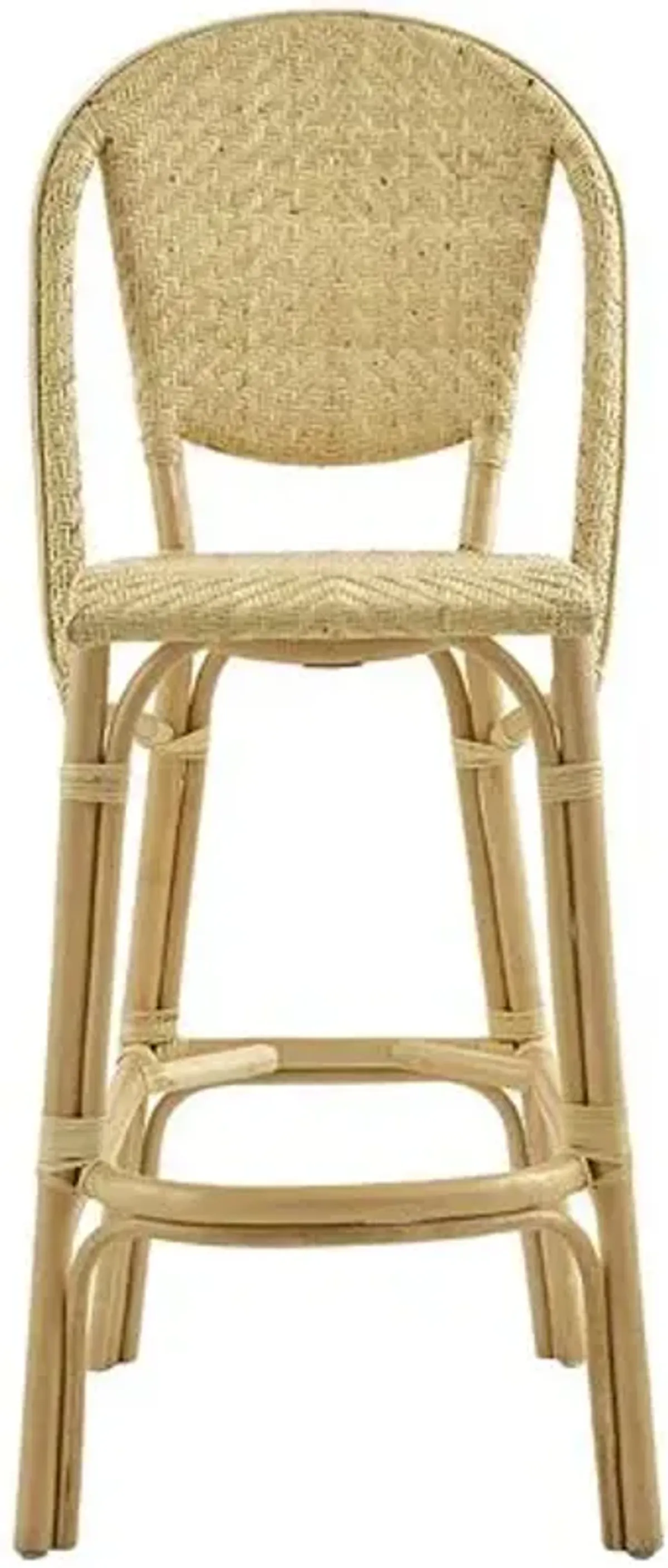 Alanis Rattan Barstool - Sika Design - Handcrafted - Brown