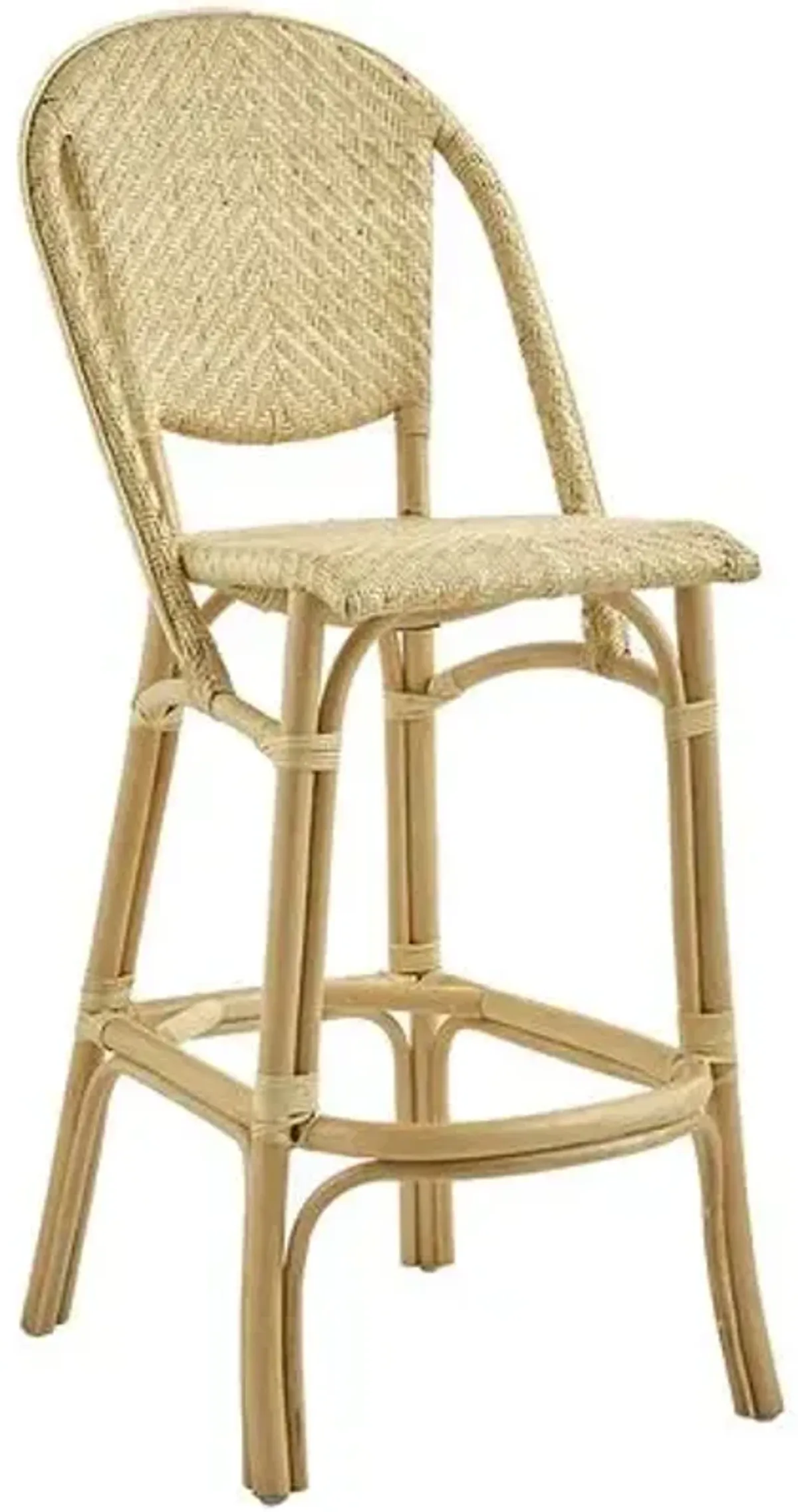 Alanis Rattan Barstool - Sika Design - Handcrafted - Brown