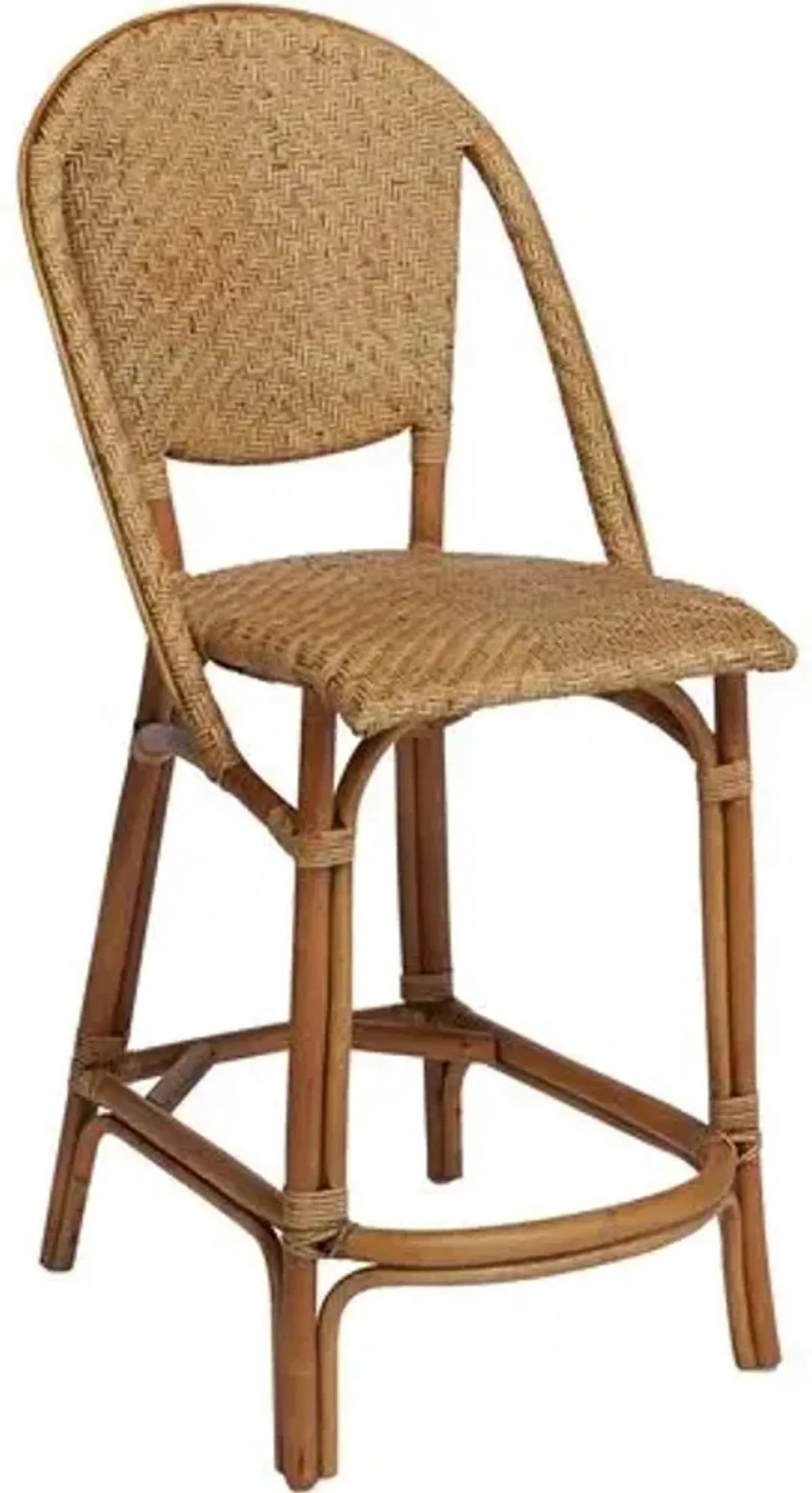 Alanis Rattan Counter Stool - Sika Design - Handcrafted