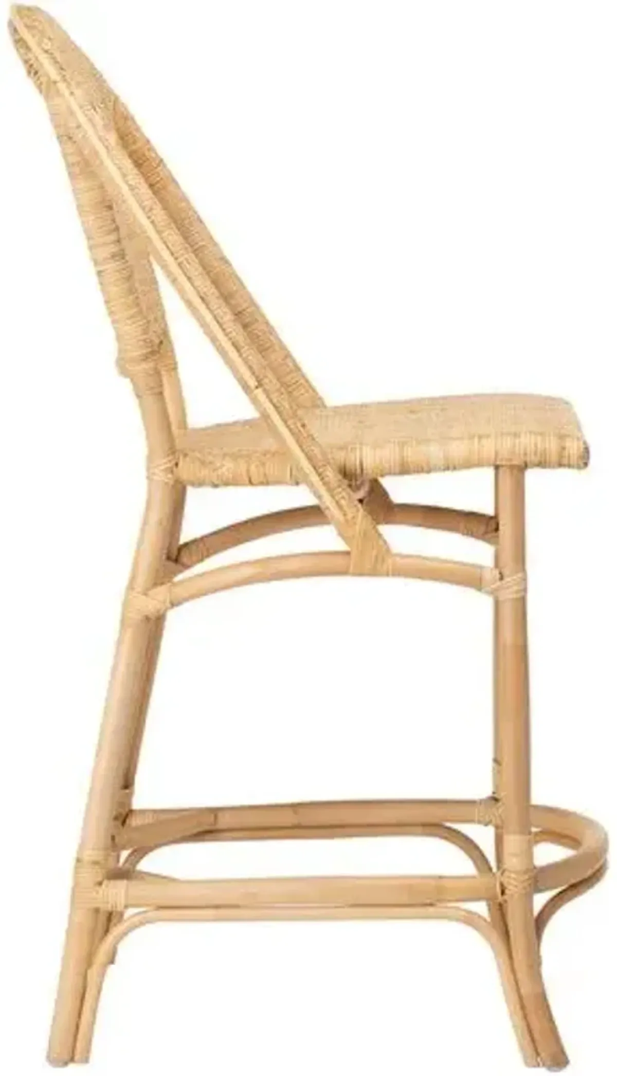 Alanis Rattan Counter Stool - Sika Design - Handcrafted