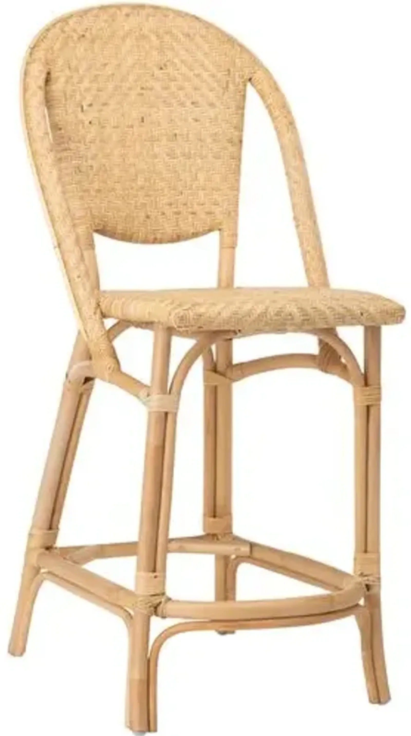 Alanis Rattan Counter Stool - Sika Design - Handcrafted