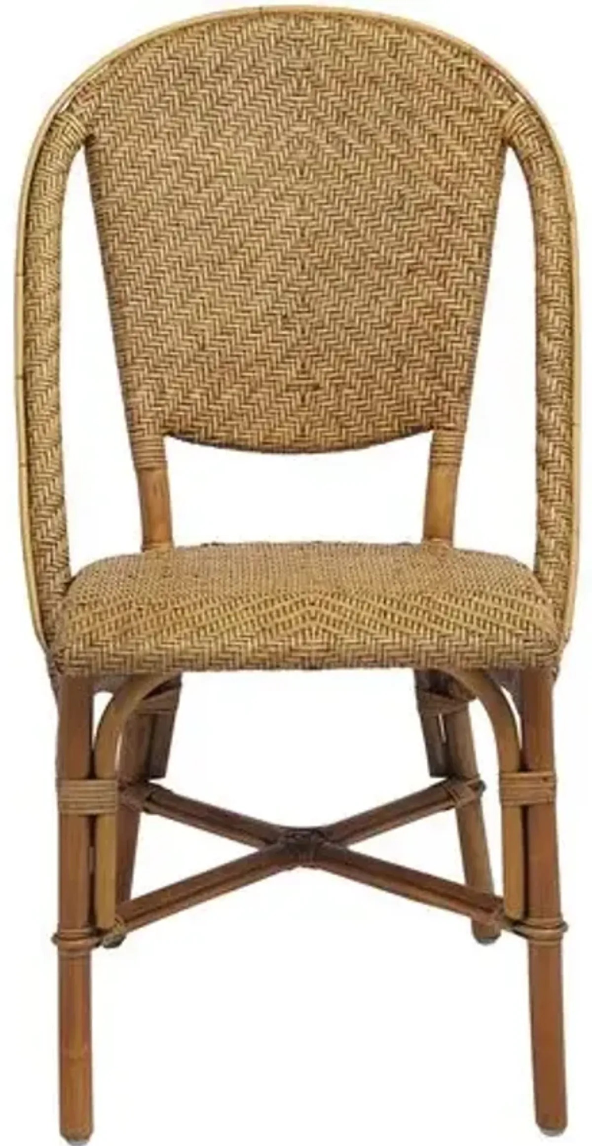 Alanis Rattan Dining Chair - Sika Design - Brown