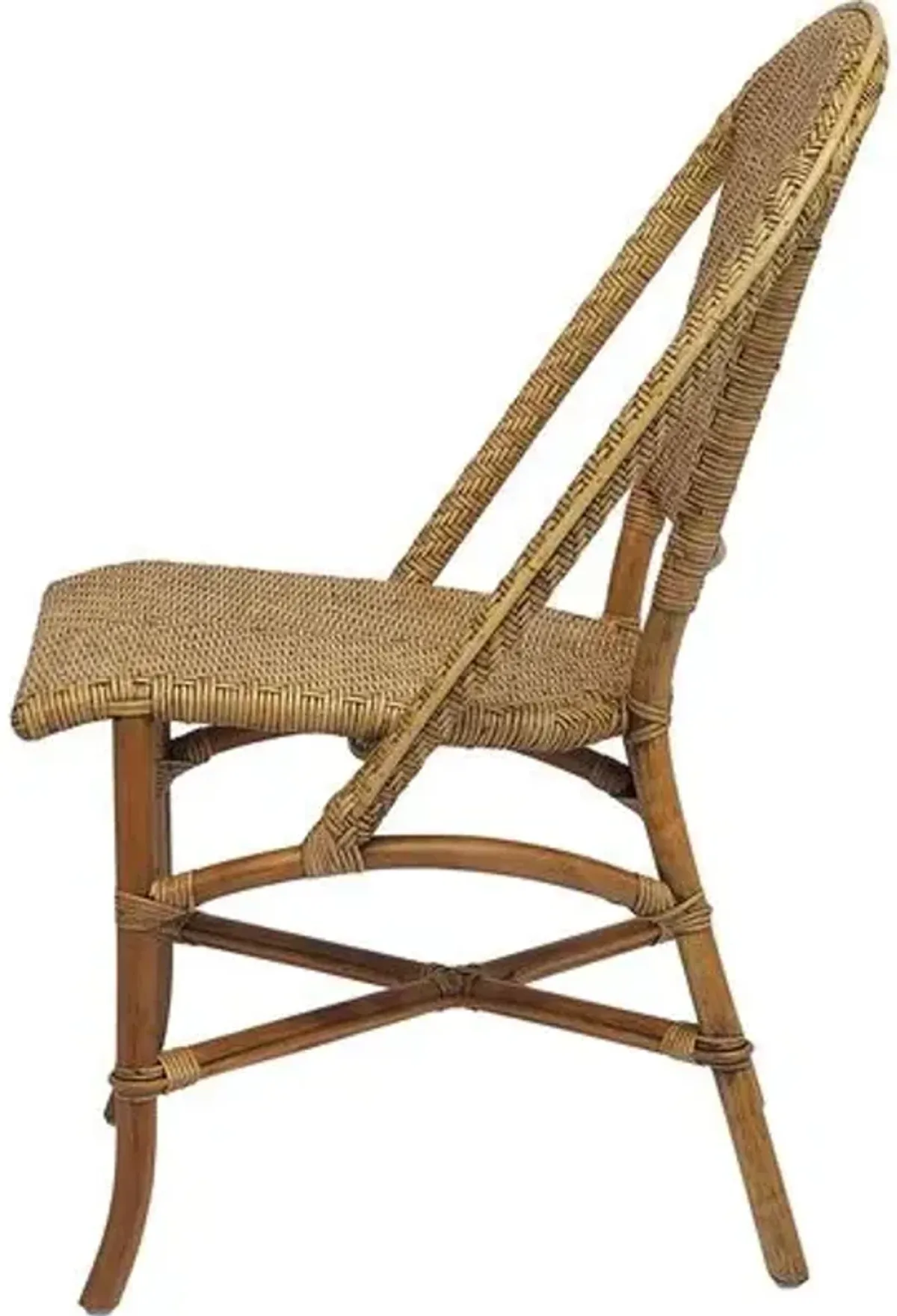 Alanis Rattan Dining Chair - Sika Design - Brown