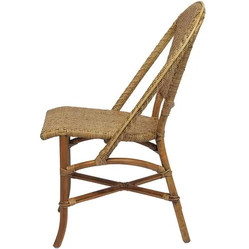 Alanis Rattan Dining Chair - Sika Design - Brown