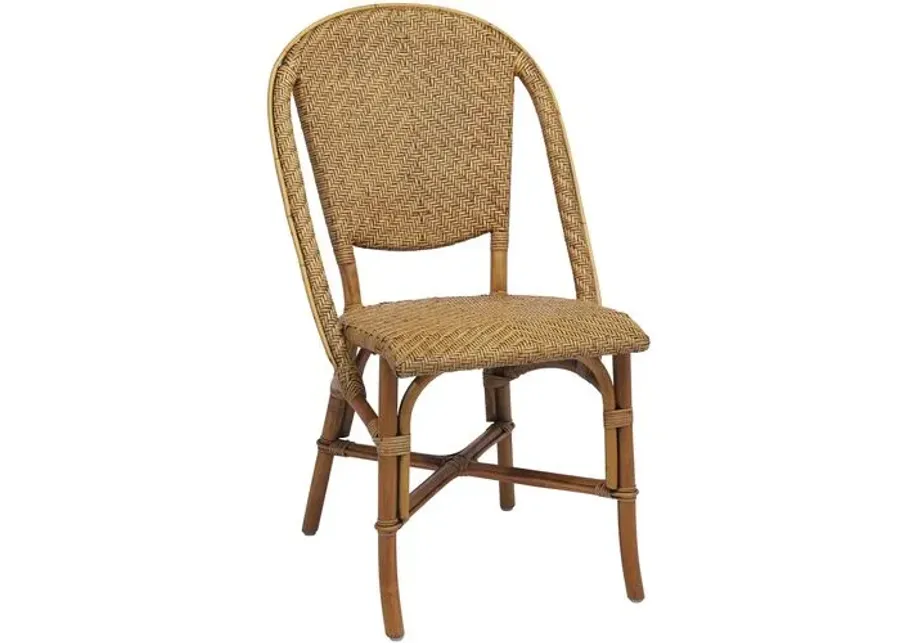 Alanis Rattan Dining Chair - Sika Design - Brown