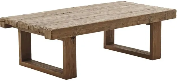 Alexander Teak Coffee Table, Brown