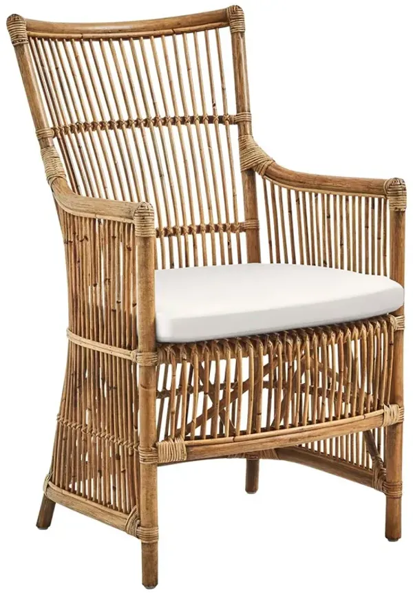 Davinci Armchair, Antique/White
