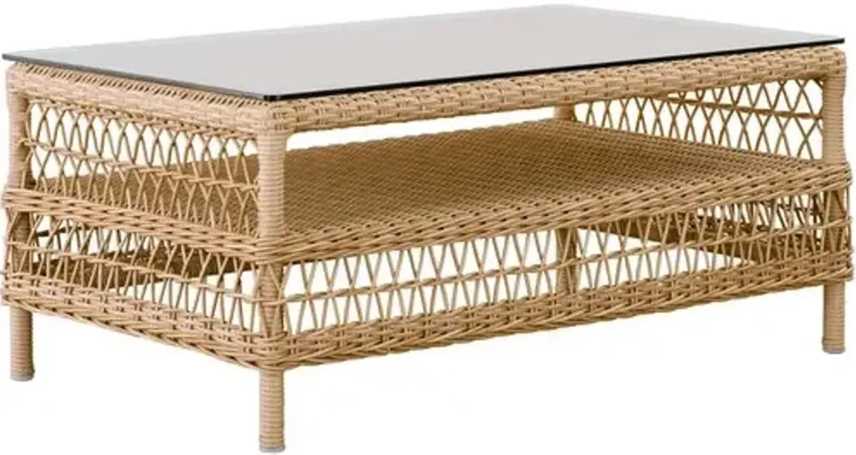 Hazel Outdoor Coffee Table - Natural - Sika Design - Brown