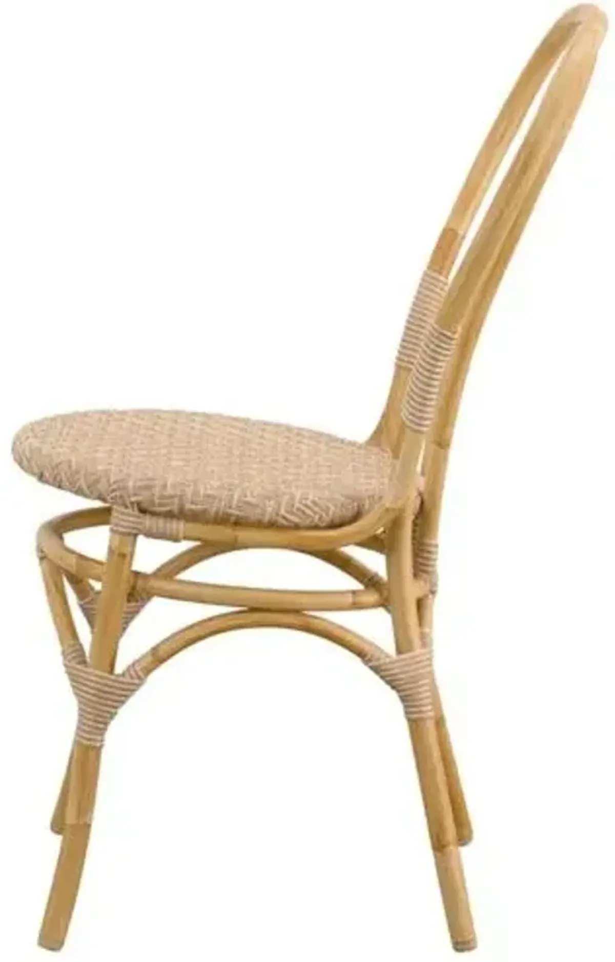 Lulu Outdoor Dining Chair - Natural - Sika Design - Brown