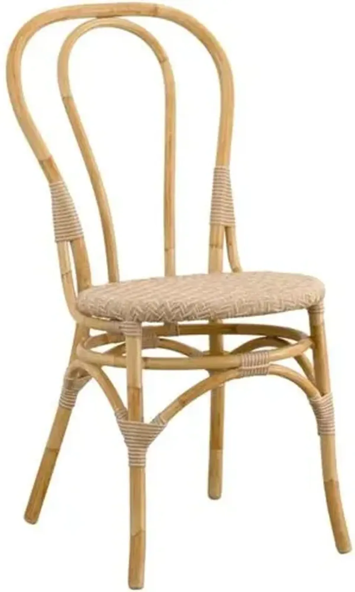 Lulu Outdoor Dining Chair - Natural - Sika Design - Brown