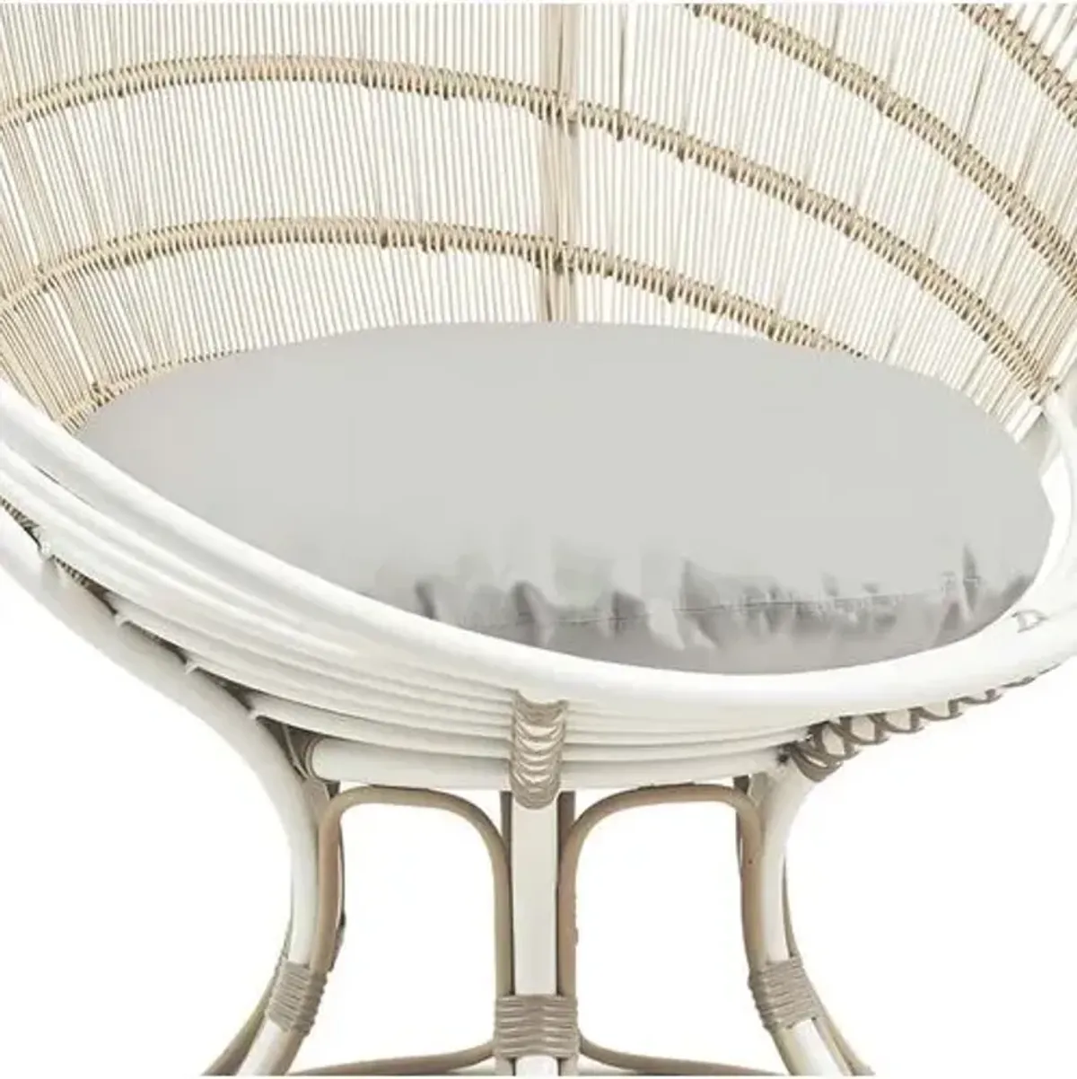 Luna Outdoor Sunchair - White/Grey - Sika Design