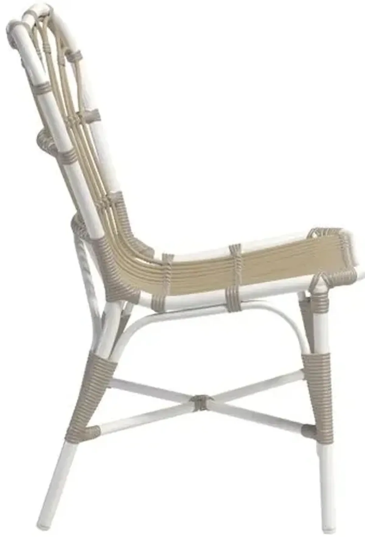 Margret Outdoor Dining Chair - White - Sika Design