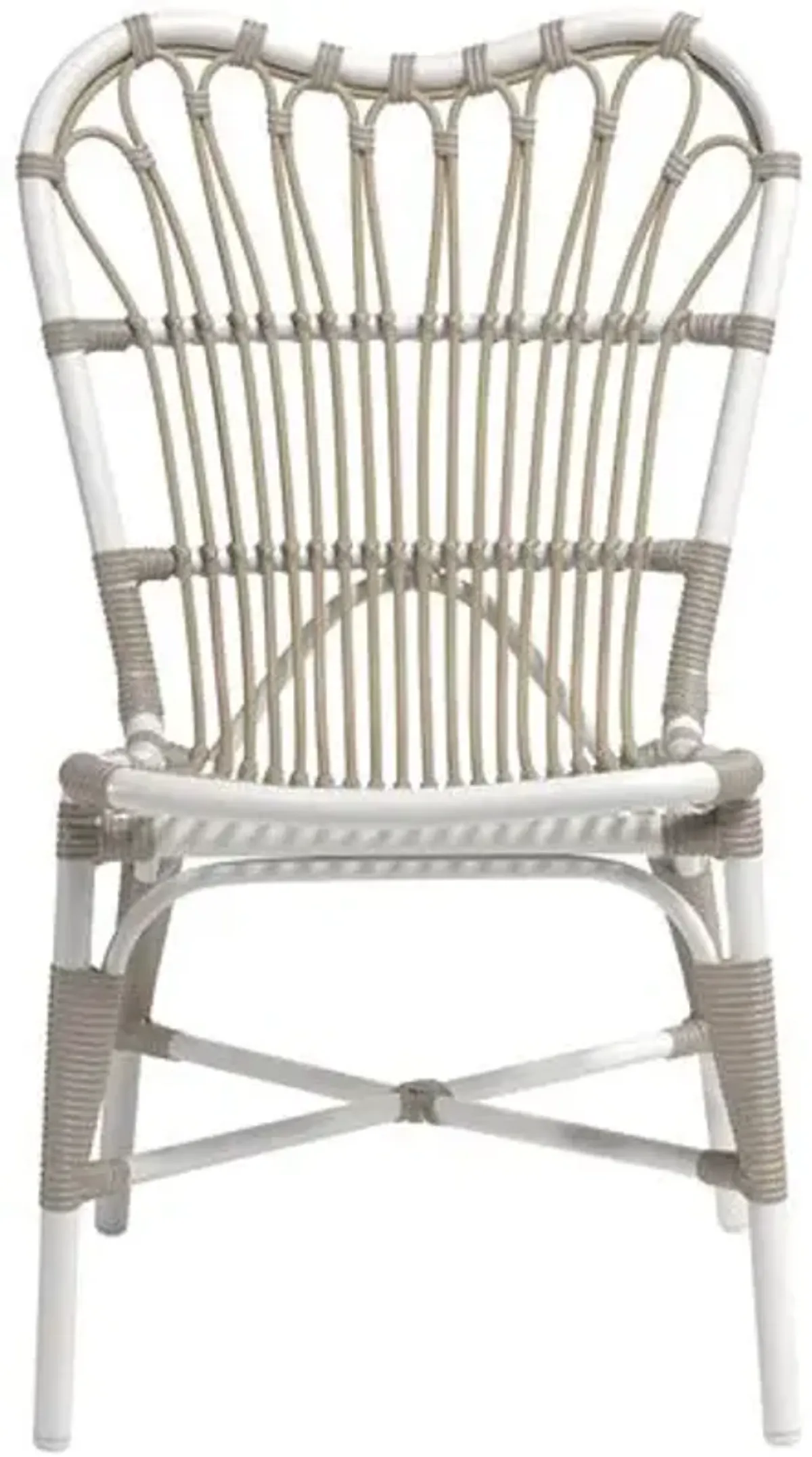 Margret Outdoor Dining Chair - White - Sika Design