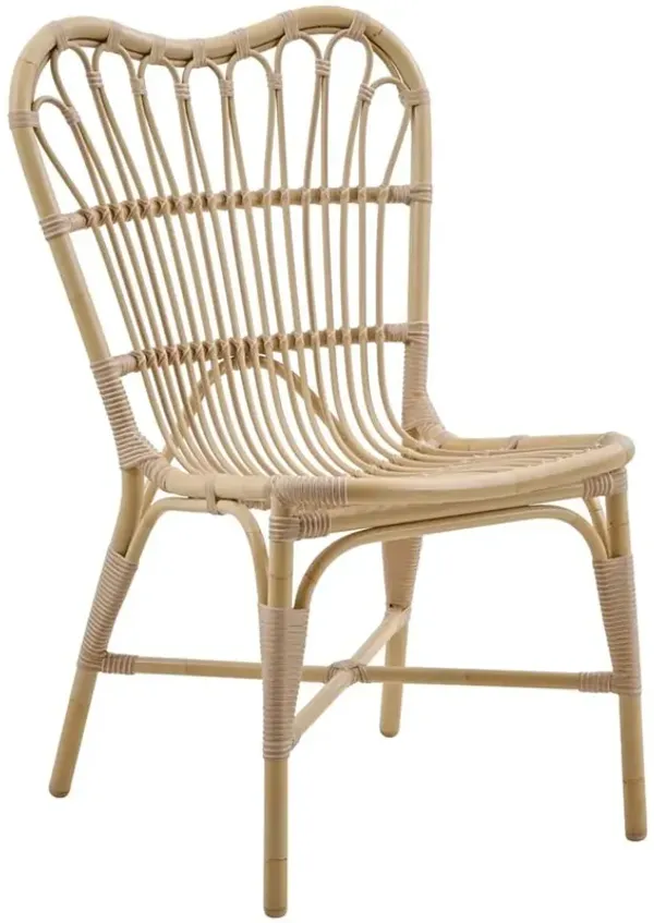 Margret Outdoor Dining Chair, Natural